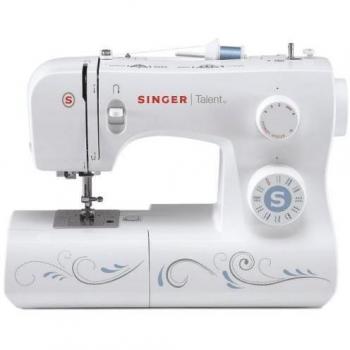 Máquina de Coser Singer Talent 3323 - Modelo Blanco con 23 Puntadas y Accesorios Incluidos