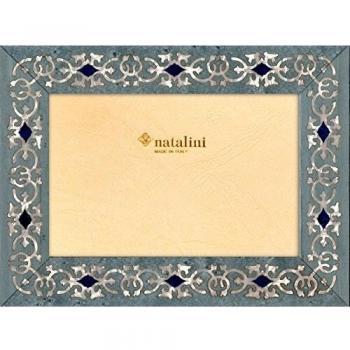Natalini Marrakech Marco Fotos, Madera, Azul, 15 x 20 x 1.5 cm