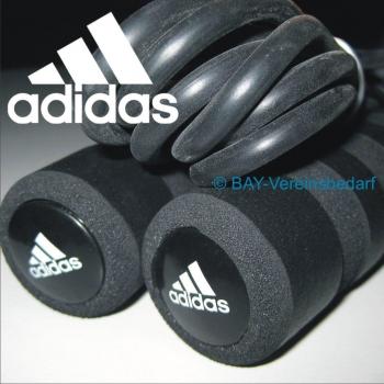 adidas Speed Rope - Comba de acero Profi Stahl, longitud ajustable con rodamiento de bola, 280 - 300 - 320 cm, para hombre, mujer o niño, para entrenamiento de deportes de lucha