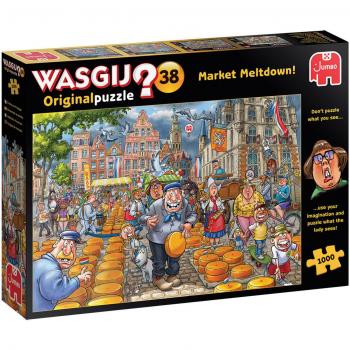 Puzzle Wasgij Original 38 - Market Meltdown! 1000 Piezas
