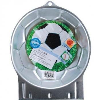 Wilton Molde para Hornear, diseño de balón de fútbol, As Shown, Centimeters