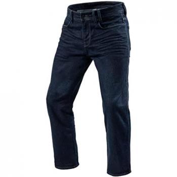 REV'IT! Vaqueros de Moto Lombard 3 RF Azul Oscuro Desgastado