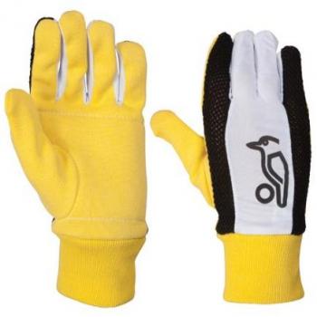 KOOKABURRA Cotton Guantes Internos Acolchados para Wicket Keeping, Tallas Grandes Caballero