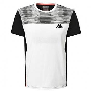 Kappa 304TUU0_902_L - Camiseta GUSEPE, talla blanco, L