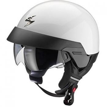 Scorpion CASCO MOTO EXO 100 SOLID,UNISEXO,Blanco,XXL