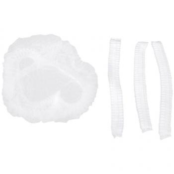 100 piezas Desechables Tapas De Protección De Impacto - Blanco
