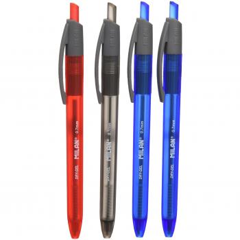 Milan BWM10319 - Blíster con 4 bolígrafos, multicolor