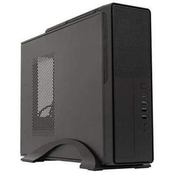 UNYKAch - Caja Slim MATX 2010, Black, 450W - 2xUSB 3.0 + 2xUSB 2.0+Type C