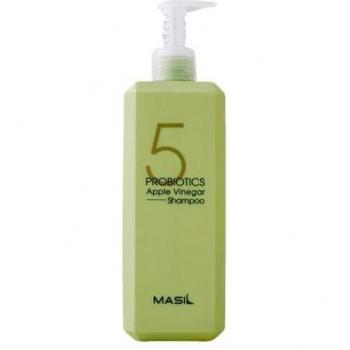 5 Probiotics Apple Vinegar Shampoo Masil Mild Sulfate Free Shampoo with Probiotics and Apple Cider Vinegar 500ml
