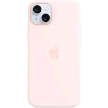 Apple Silicone Case with MagSafe for iPhone 15 Plus - Pink Citrus