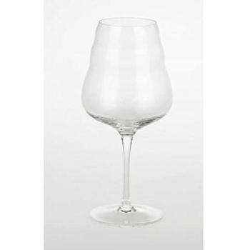 Copa de vino tinto Calix de cristal soplado con flor de la vida (0,5 l) - Nature's Design