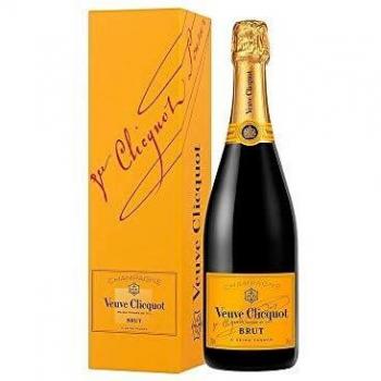 Veuve Clicquot Champagne Brut Yellow Label 12% - 750 ml in Giftbox