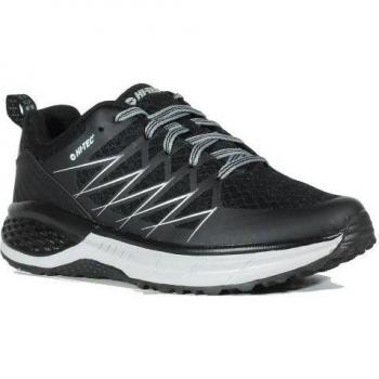 Hi-Tec - Zapatillas de Senderismo Trail Destroyer Atado Elástico para Hombre, características: diseño ligero y transpirable, suela de goma antideslizante, sistema de atado elástico para un ajuste cómodo, plantilla acol