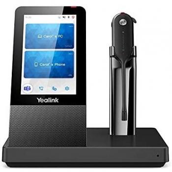 Yealink WH67 UC Wireless Headset System with Bluetooth in Black