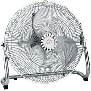 Ventilador de Piso 45 cm Cromado 3 Velocidades Inclinable 130W