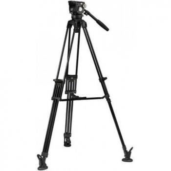 Ikan E-Image EG08A2 3-Section Aluminum Tripod with GH08 Fluid Head