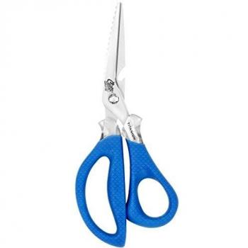 Titanium Bonded 8in Detachable Marine Shear with Fish Scaler and Bottle Opener
