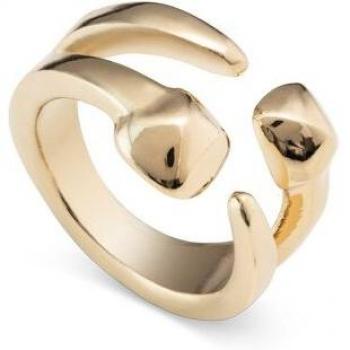 Anillo UNOde50 Connected ANI0775ORO00018 Clavos Baño Oro
