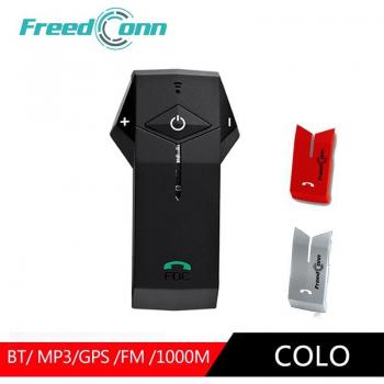 Auricular Intercomunicador Bluetooth FreedConn para Casco de Motocicleta, 1000M, GPS, NFC, Manos Libres, Reemplazo de Carcasa