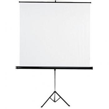 Hama 018793 - Pantalla de proyección, 155x155 cm, color blanco