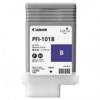 Cartucho de Tinta Canon PFI-101B Azul para Impresoras iPF5000, iPF5100, iPF6100, iPF6200 - 130ml