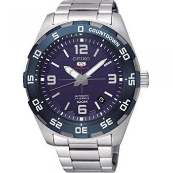 Seiko Men's Analogue Automatic Watch with Stainless Steel Strap SRPB85K1