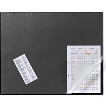 Durable - Alfombrilla-base para el escritorio con cubierta transparente