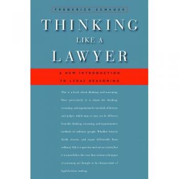 Thinking Like a Lawyer