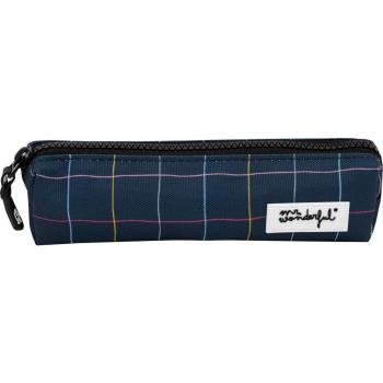 Estuche rectangular Urban Mr Wonderful: Ready for a great day, BTS textil, dimensiones 21x10x4 cm