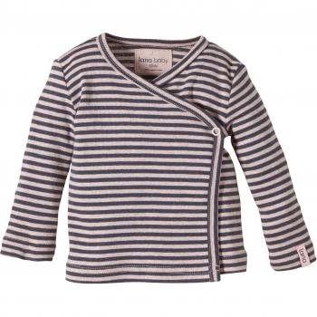 Lana Natural Wear Wickelshirt Finn - Camiseta para niñas, color multicolor