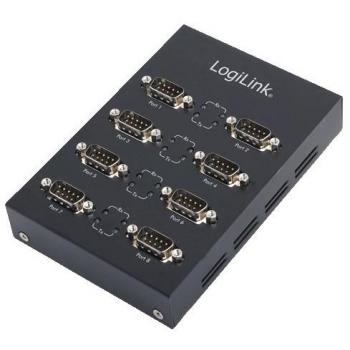 Adaptador USB 2.0 a 8x RS-232 LogiLink AU0033