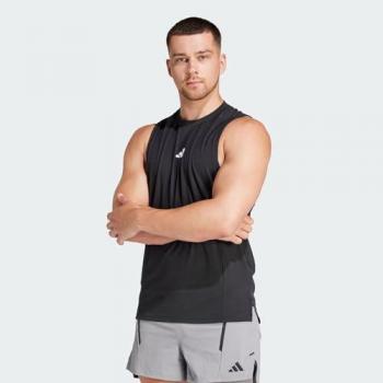 Adidas Essentials Designed for Training Men's Black Sleeveless Tank Top XL