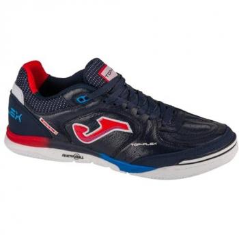 Zapatillas de fútbol sala Joma Top Flex Rebound 2403 Marino Rojo, características: diseño en color marino y rojo, modelo para entrenamiento y competición en interiores, talla 44 EU