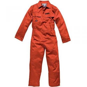Dickies Mens Workwear Proban Coverall Orange FR4869O
