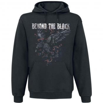 Beyond The Black Midnight Raven Sudadera con Capucha Negro XL