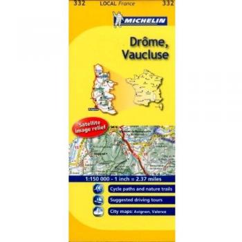 Mapa Local Drôme, Vaucluse: No. 332
