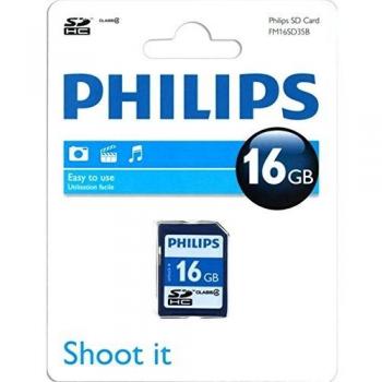 Philips SD C4 - Tarjeta de Memoria SDHC de 16 GB