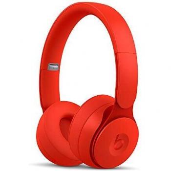 Beats Auriculares Solo Pro Wireless de Beats con cancelación de Ruido, More Matte Collection, Rojo