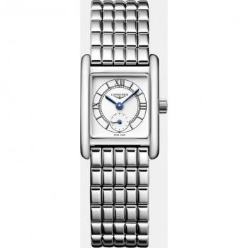 Longines Dolce Vita Women's Watch - Silver Stainless Steel, 21.5mm x 29mm