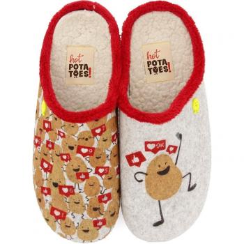 Zapatillas de estar por casa Hot Potatoes Oulart