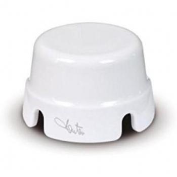 Caja de Conexiones Cerámica Ø 80 mm Blanca Vintage