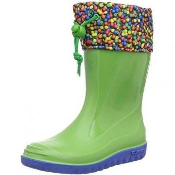 Romika Toni - Botas de material sintético para niña, color verde, talla 20