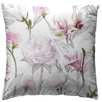 Funda de almohada FR Sirwater Rose 65x65, algodón 200 hilos