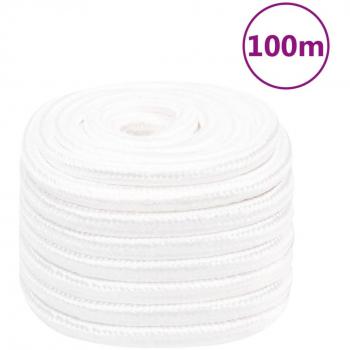 Cuerda de barco polipropileno blanca 20 mm 100 m