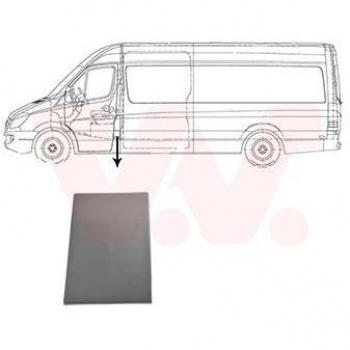 Listón embellecedor y protector para panel lateral VAN WEZEL 3077415