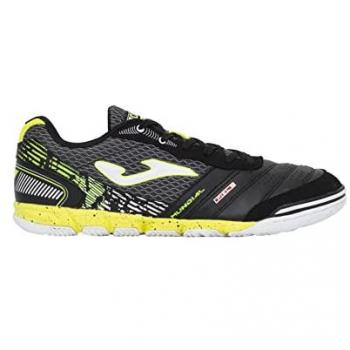 Botas de fútbol Joma Megatron TF, características: diseño negro, tipo turf, modelo infantil y unisex adulto, talla 37.5 EU