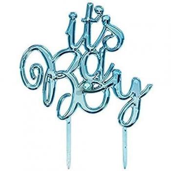 Amscan 100027 It's a Boy - Decoración para tartas