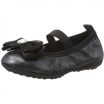 Geox JR Piuma Ballerine G, Bailarinas Niños, Negro