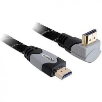 Cable HDMI de alta velocidad angulado hacia arriba 2 m Delock