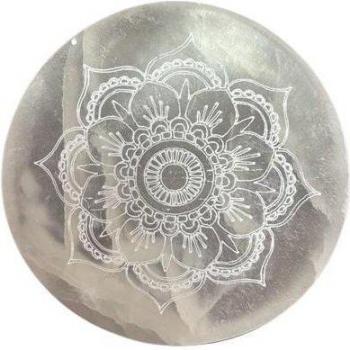 Placa de Carga Pequeña 8cm - Diseño Mandala